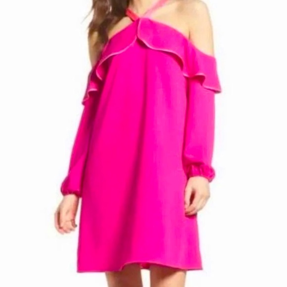 Lilly Pulitzer Dresses & Skirts - 🆕NWOT Lilly Pulitzer Pink Cold Shoulder Dress